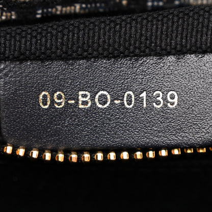 Christian Dior Oblique 30 Montaigne Flap Bag Blue 7 of 12