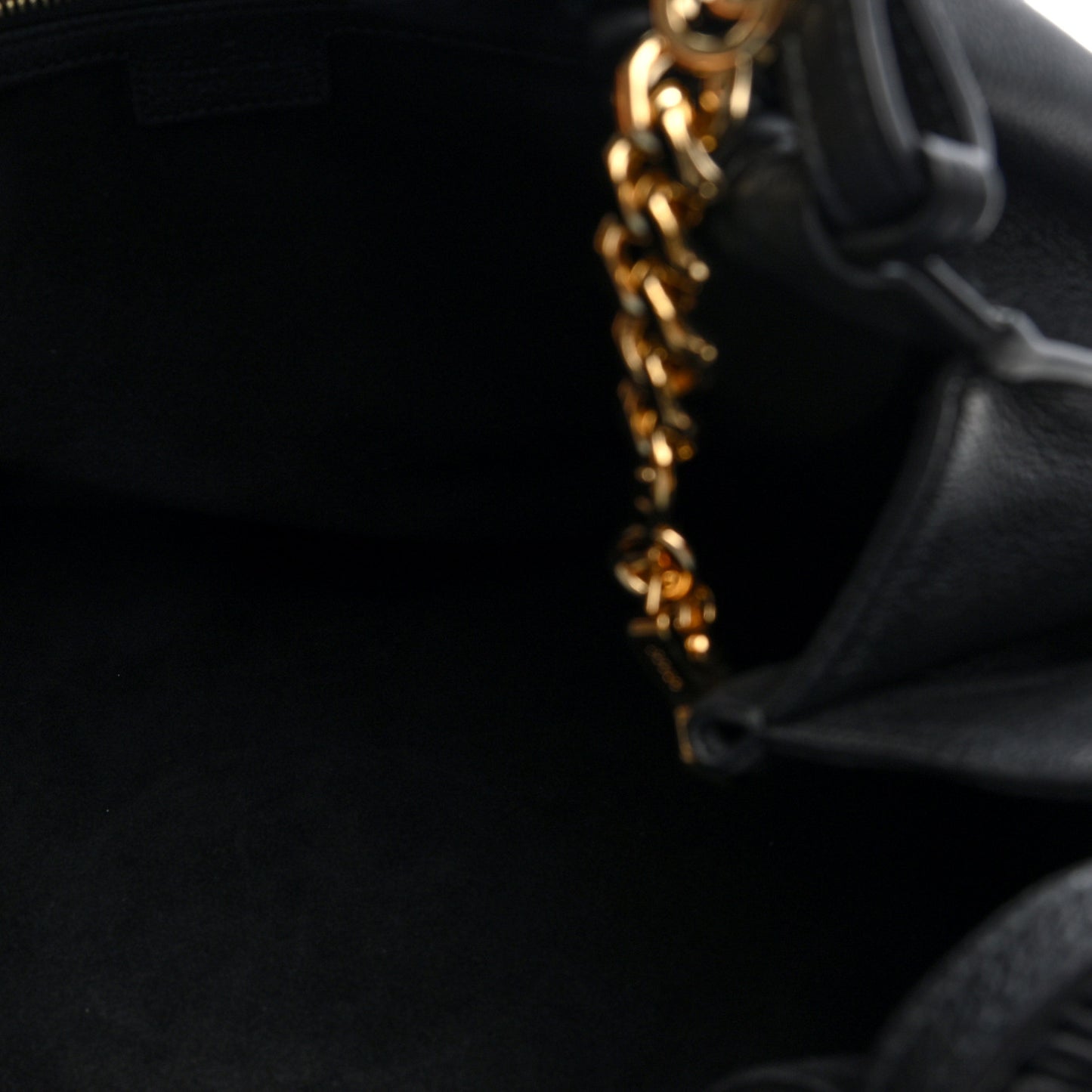 Calfskin Large Blondie Tote  Black