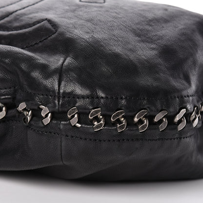 Chanel Calfskin Modern Chain Hobo Black 10 of 15