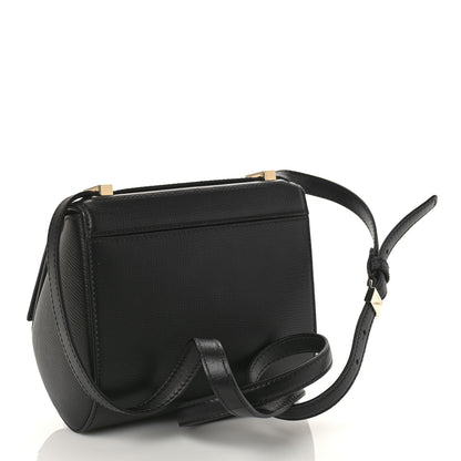 Givenchy Textured Calfskin Mini Pandora Box Crossbody Bag Black 3 of 8