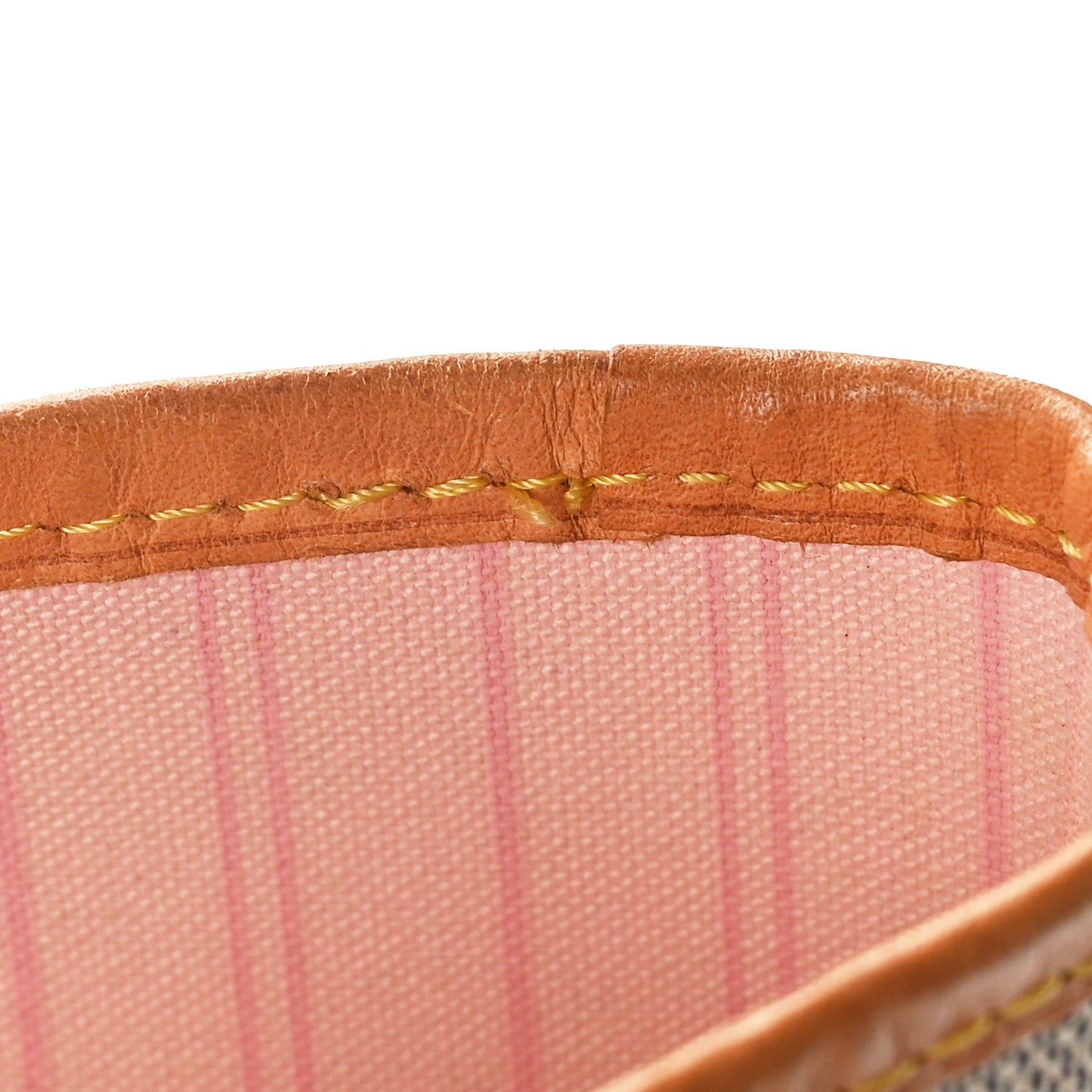 Damier Azur Neo Neverfull MM Rose Ballerine