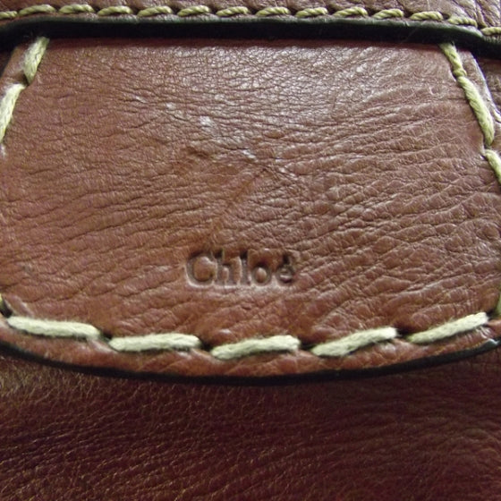 Calfskin Edith Satchel Ecureil Brown