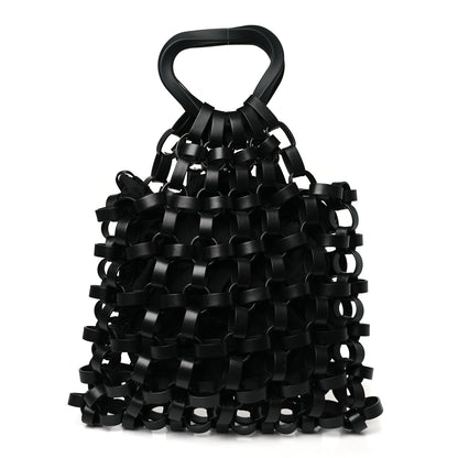 Bottega Veneta Lambskin Grasp Top Handle Tote Black 1 of 12