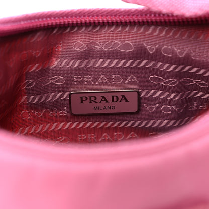 Prada Tessuto Nylon Mini Re-Edition 2000 Bag Begonia 6 of 12