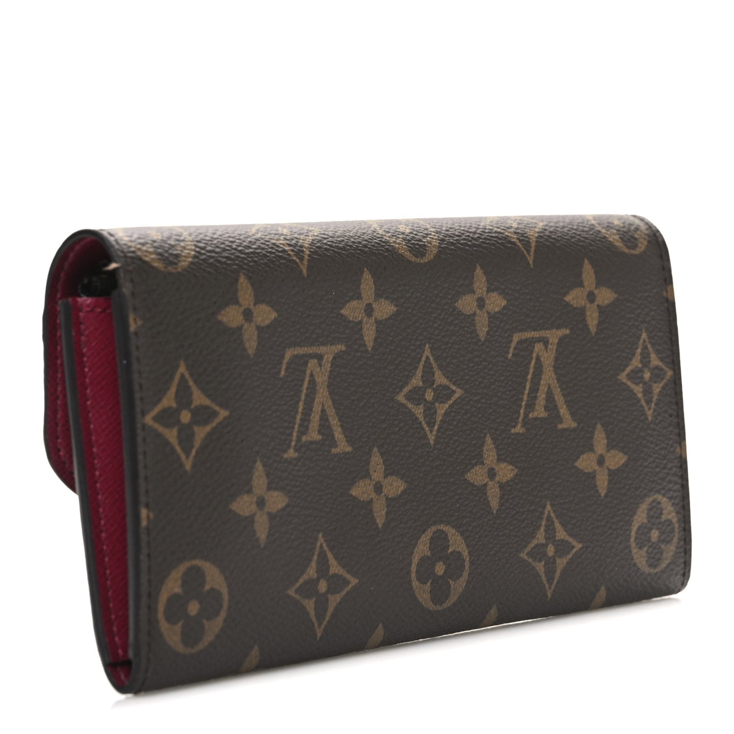 Monogram Emilie Wallet Fuchsia