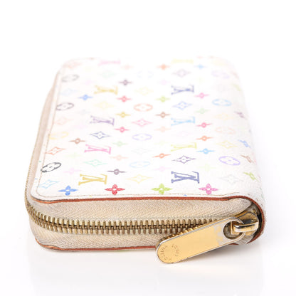 Louis Vuitton Monogram Multicolor Zippy Wallet White 15 of 22