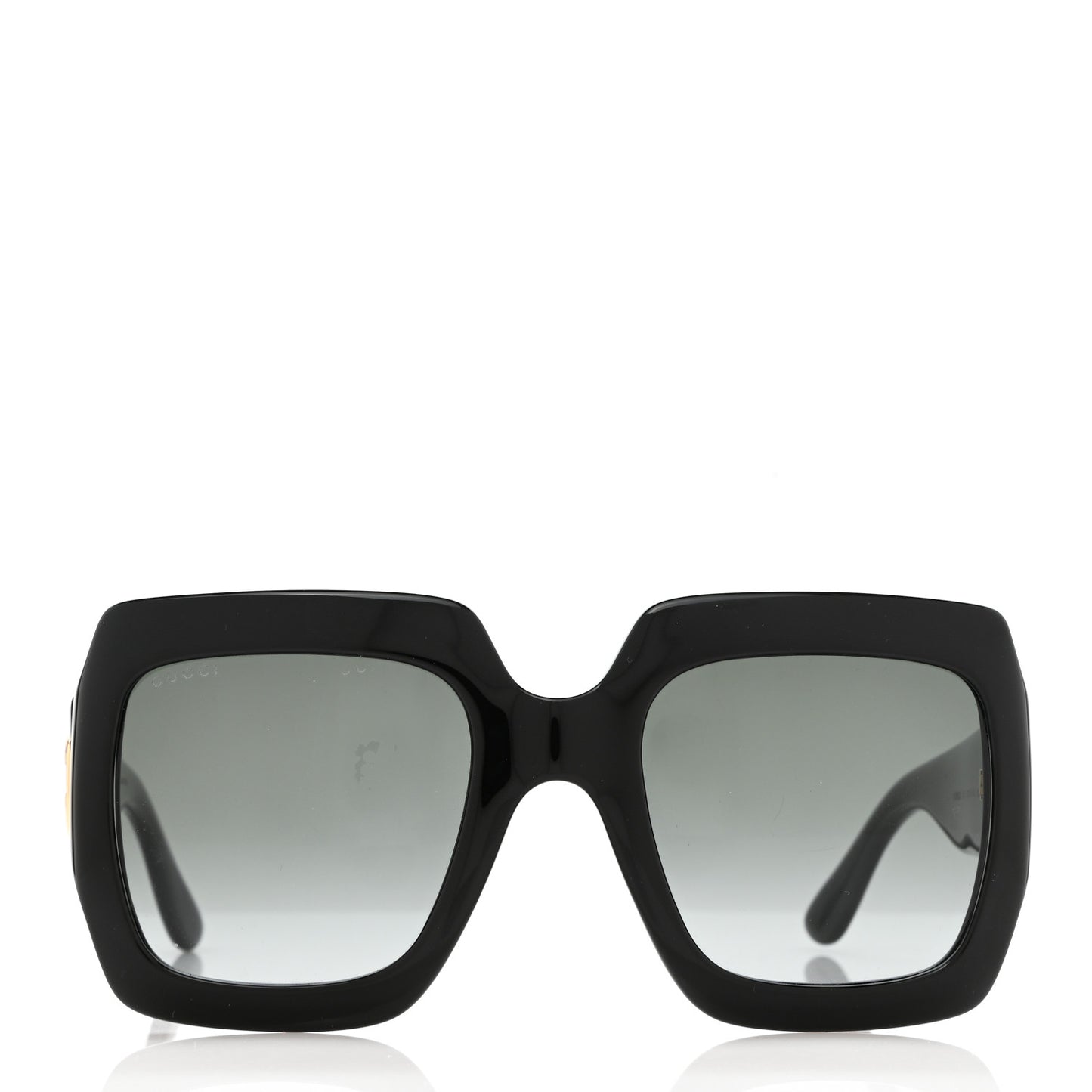 Acetate Square Frame Sunglasses GG0053S Black