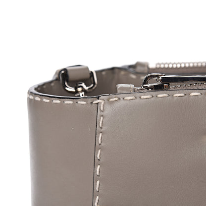 Prada City Calf Small Hand Stitched Galleria Double Zip Tote Calce 11 of 14