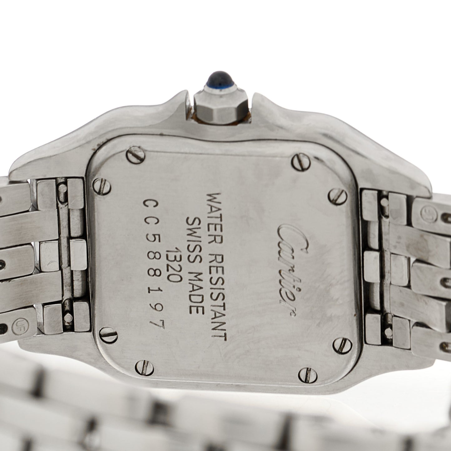 Stainless Steel 22mm Panthere Quartz Watch