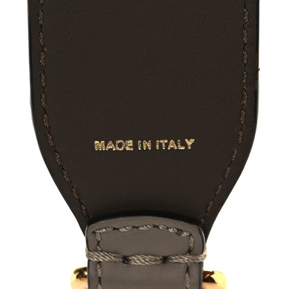 Fendi Calfskin Shiny Nappa Lace Up Bow Strap You Brown 4 of 5
