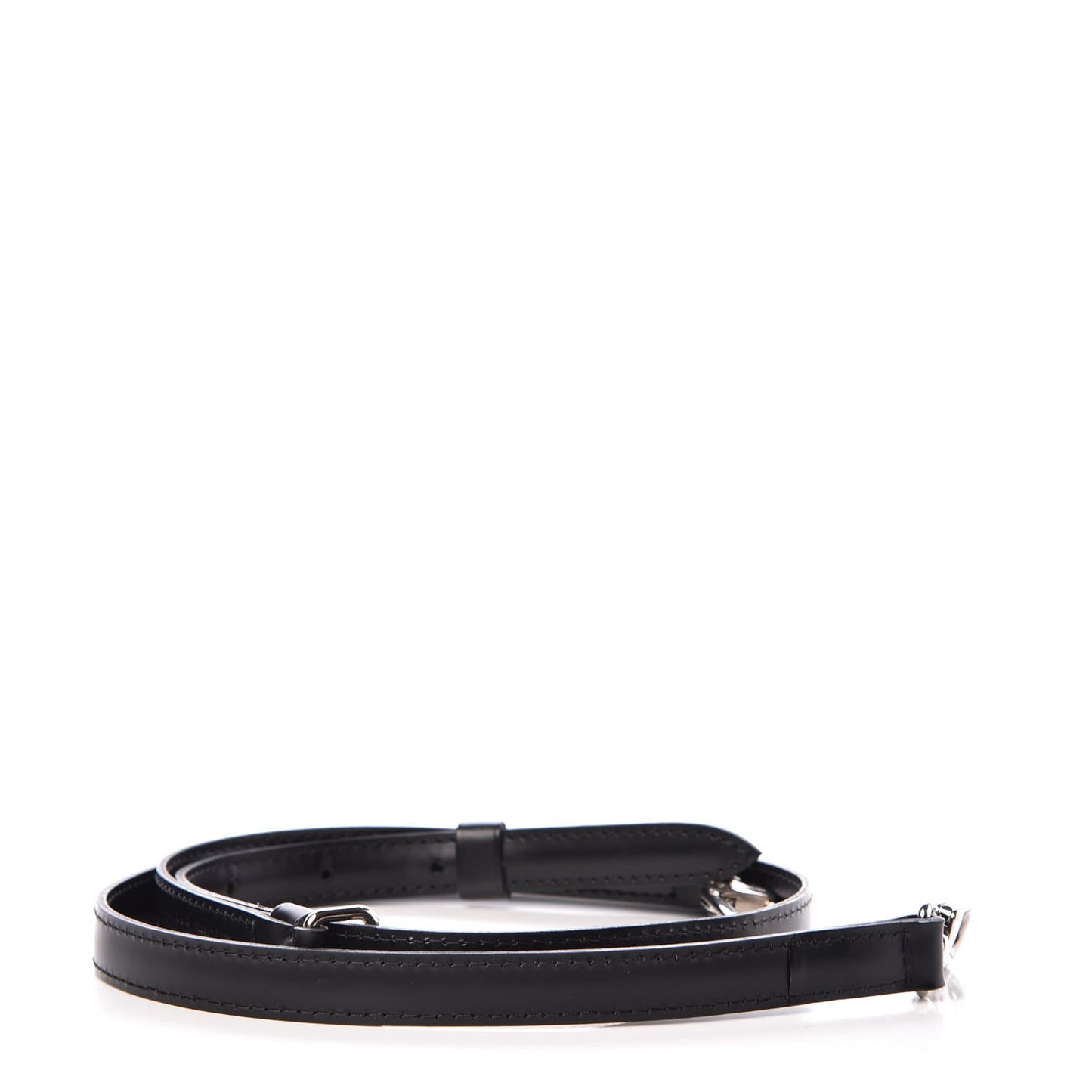 Calfskin 16mm Adjustable Shoulder Strap Black