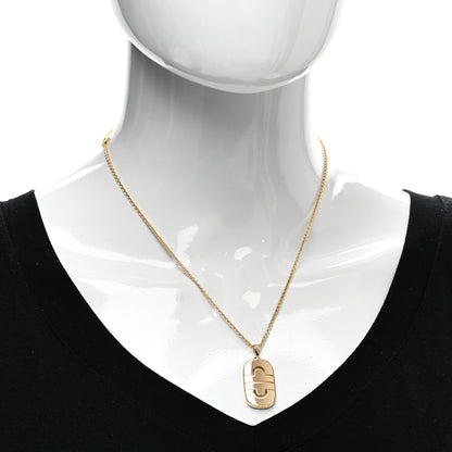 Bulgari 18K Yellow Gold Parentesi Pendant Necklace 2 of 4