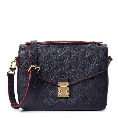 Louis Vuitton Empreinte Pochette Metis Marine Rouge 1 of 9