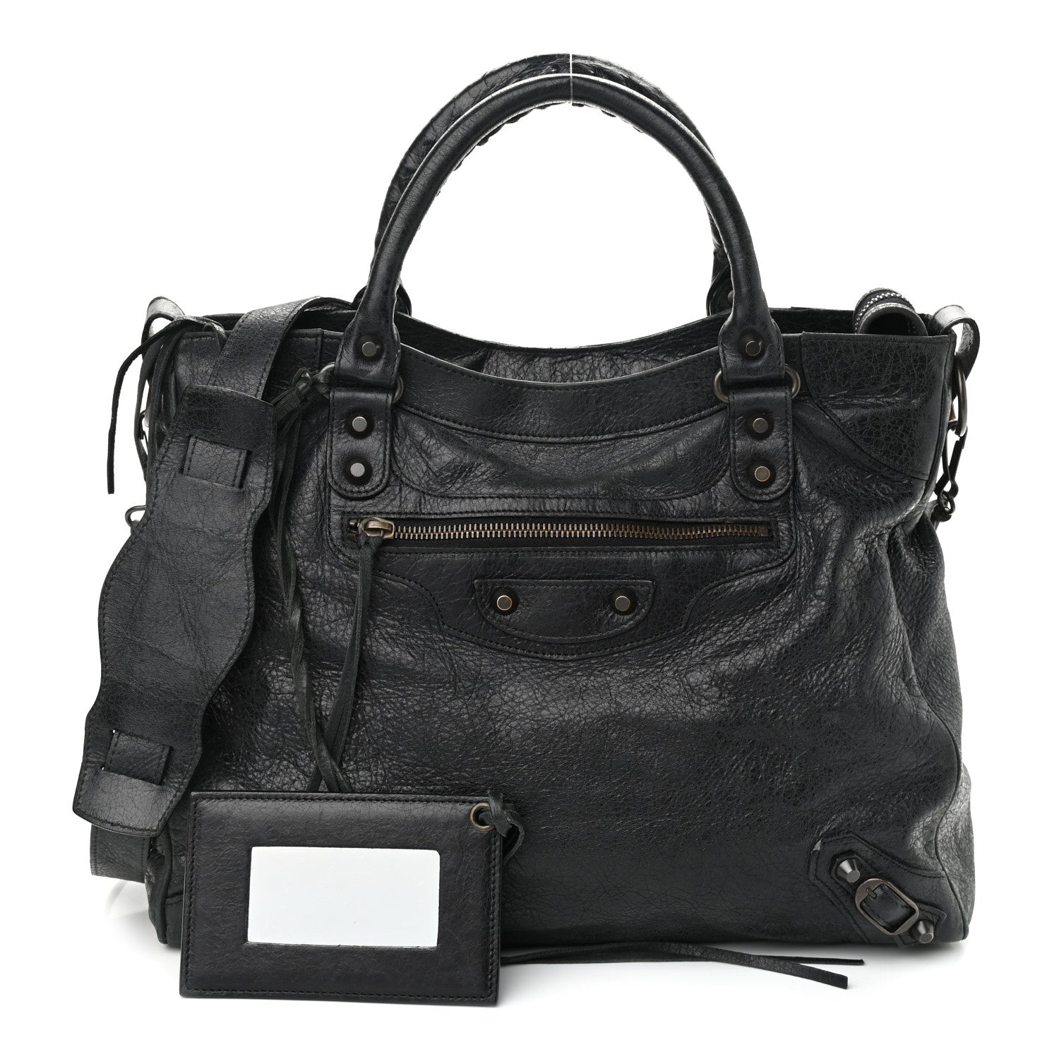 Balenciaga Agneau Classic Hardware Velo Black 1 of 13