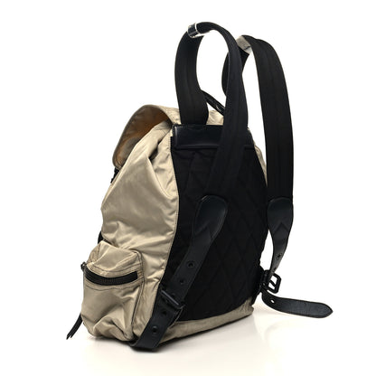 Burberry Nylon Medium Rucksack Backpack Beige 3 of 14