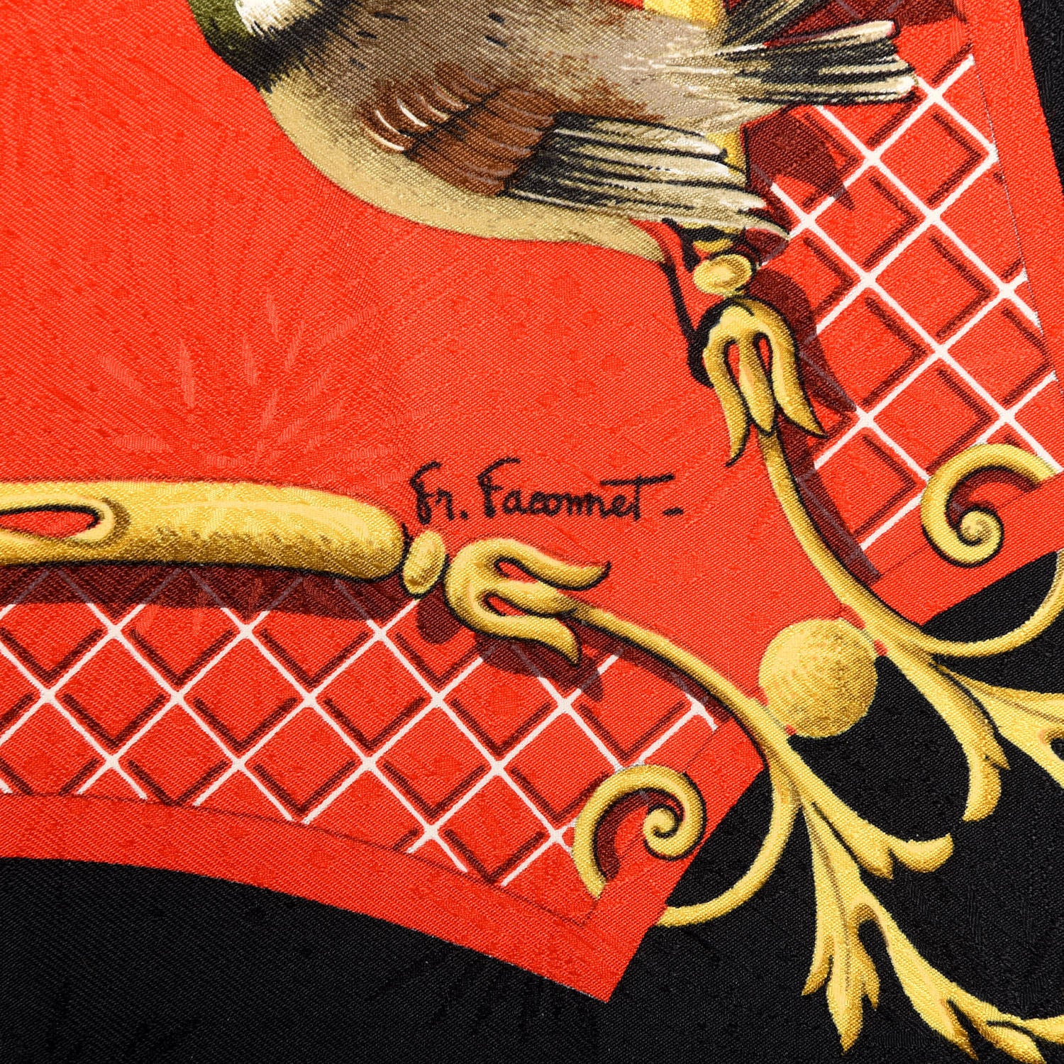 Hermes Silk La Cle De Champs Scarf 90 4 of 5