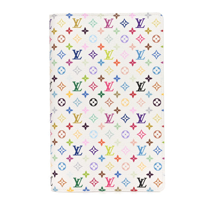 Louis Vuitton LV X TM Monogram Multicolor Emily Notebook Cover MM White 1 of 7