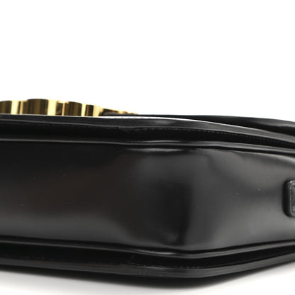 Celine Shiny Calfskin Small Triomphe Black 10 of 10