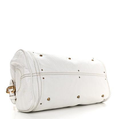 Chloe Calfskin Medium Paddington Satchel White 3 of 16