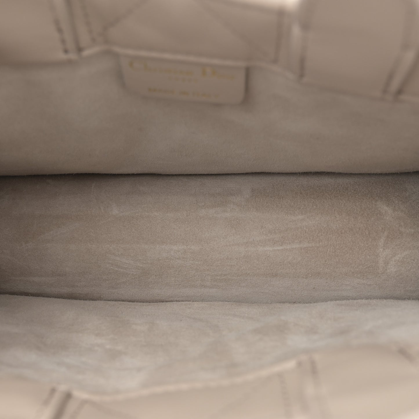 Calfskin Macrocannage Mini Book Tote Desert Taupe