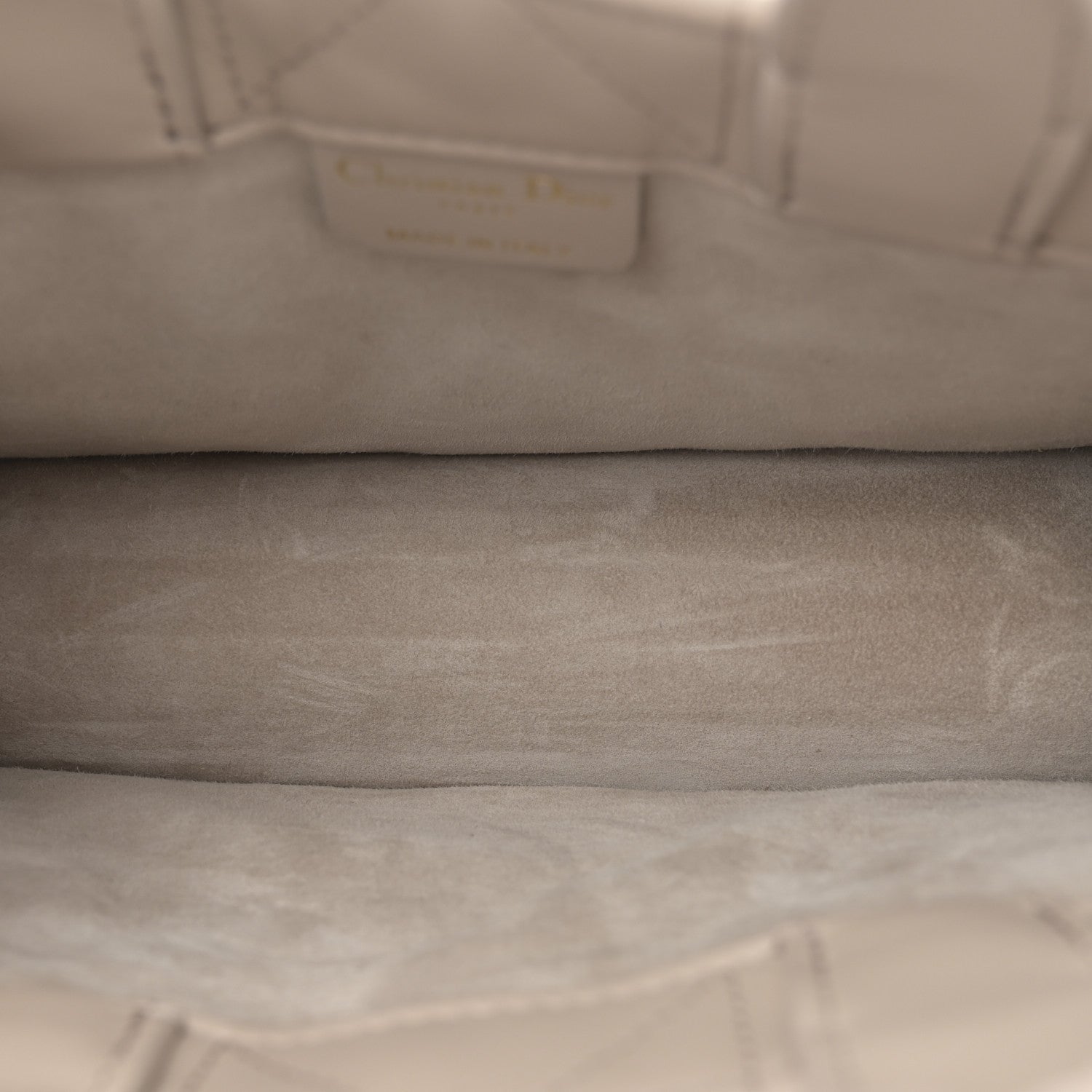 Christian Dior Calfskin Macrocannage Mini Book Tote Desert Taupe 5 of 10