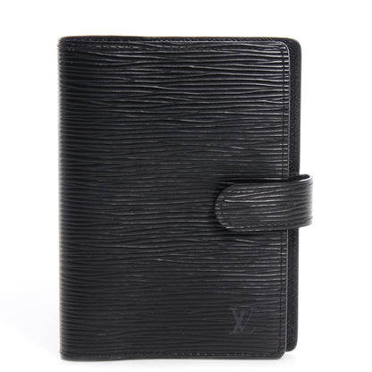 Louis Vuitton Epi Small Ring Agenda Black 1 of 7