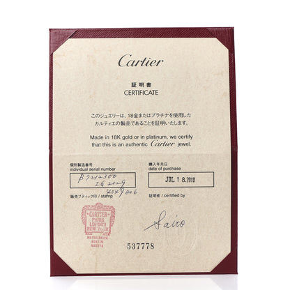 Cartier 18K Pink Gold Interlocking LOVE Necklace 8 of 8