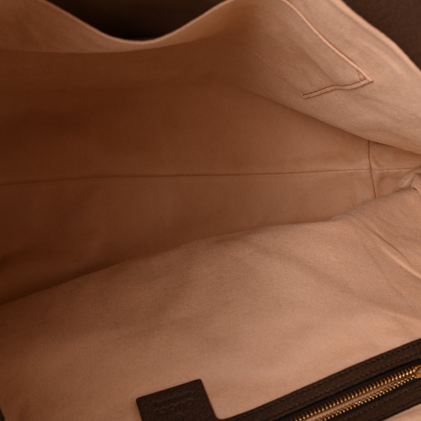 GG Supreme Monogram Medium Ophidia Shopping Tote Brown