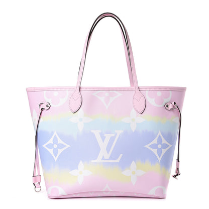 Louis Vuitton Monogram Escale Neverfull MM Pastel 1 of 10