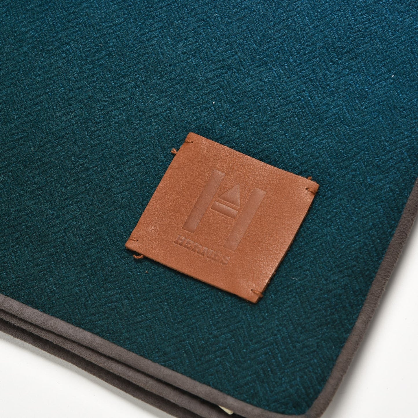 Cashmere Hand Woven Dip Dye Urga Blanket Bleu Violet