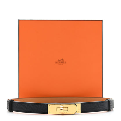 Hermes Epsom Kelly Belt Black 4 of 4