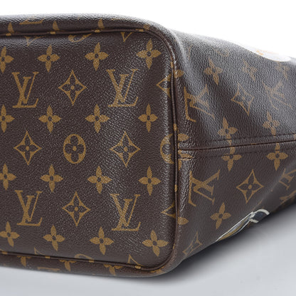 Louis Vuitton Monogram My LV World Tour Neverfull MM 9 of 9