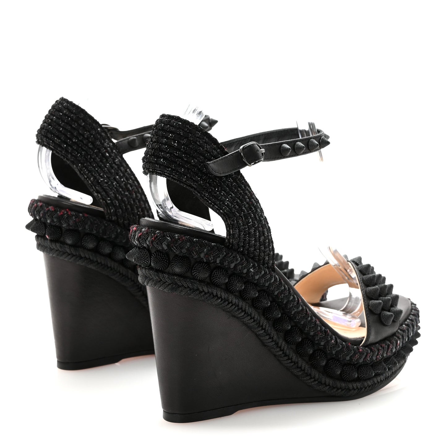 Calfskin Lata 110 Wedges 37 Black