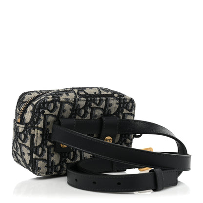 Christian Dior Oblique Belt Pouch Blue 3 of 9