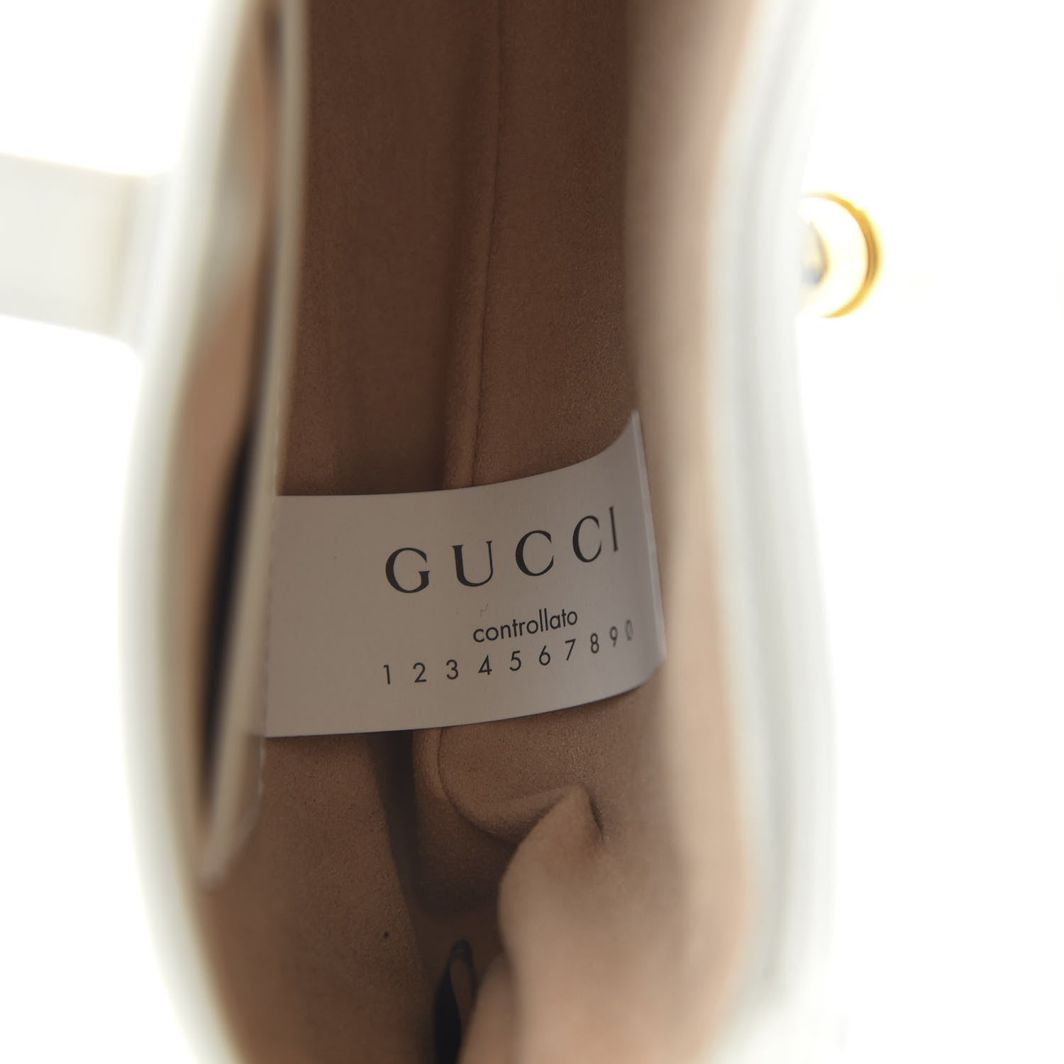 Gucci Boarded Dyana Lux Calfskin Mini Jackie 1961 Hobo Mystic White 8 of 10