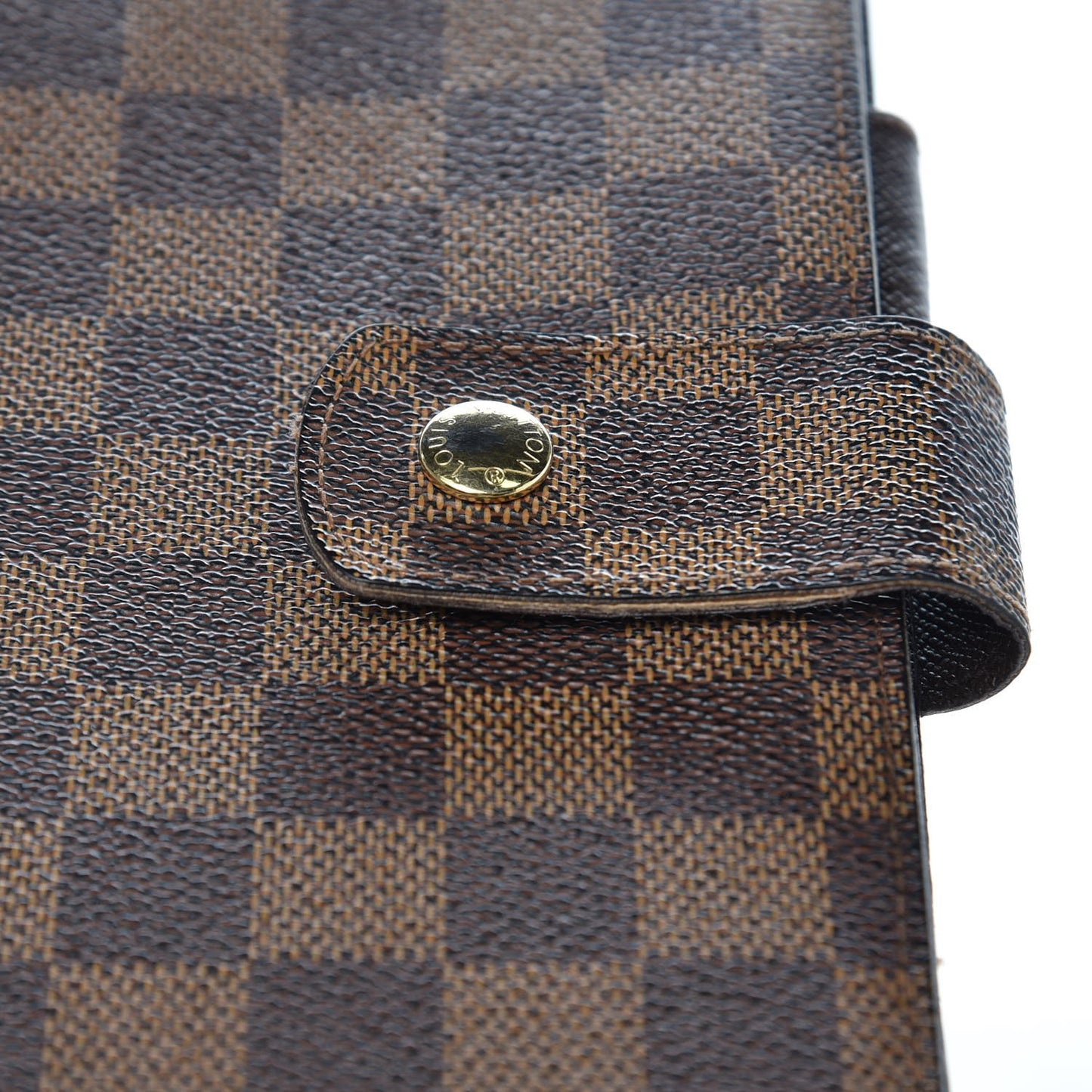 Damier Ebene Large Ring Agenda Cover