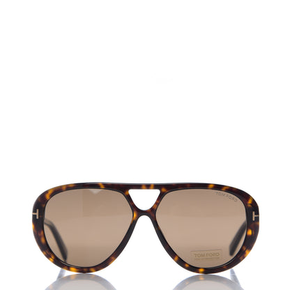 Tom Ford Marley Aviator Sunglasses TF510 Havana 2 of 8