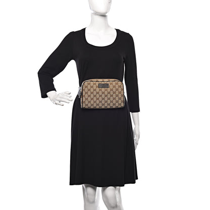 Gucci Monogram Belt Bag Dark Brown 2 of 10