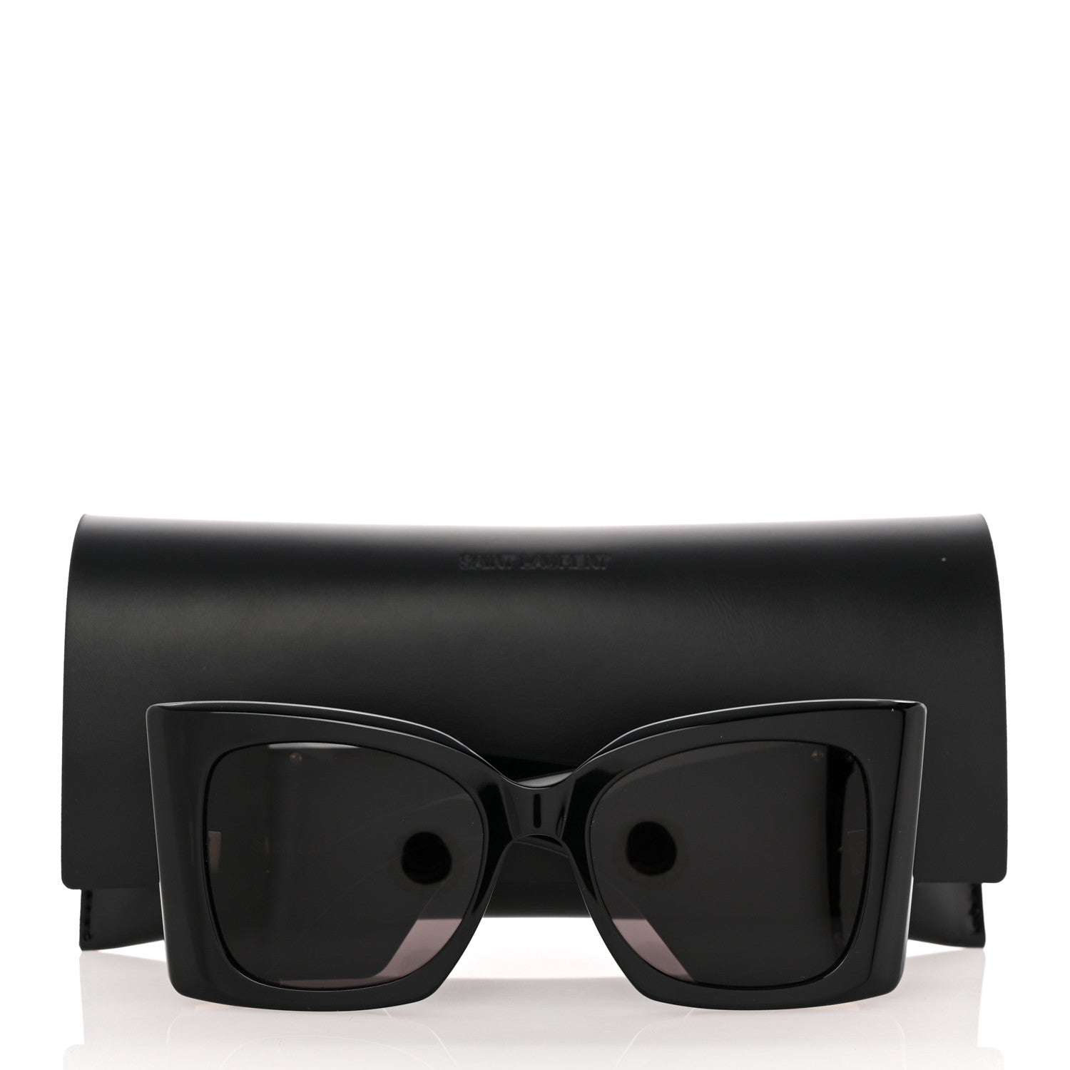 Saint Laurent Acetate Blaze Sunglasses SL M119 Black 10 of 10