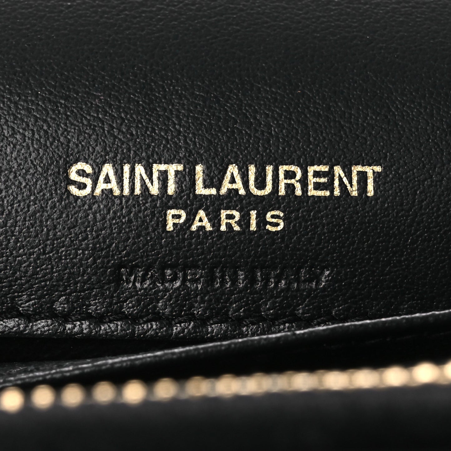 Smooth Calfskin Monogram Kate Belt Bag Black
