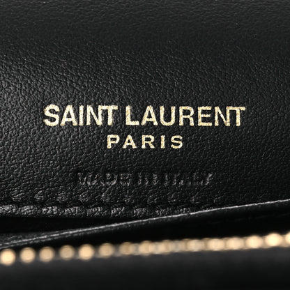 Saint Laurent Smooth Calfskin Monogram Kate Belt Bag Black 6 of 11