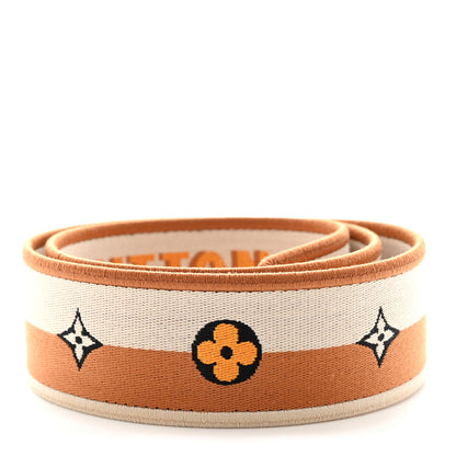 Louis Vuitton Jacquard Alma BB Shoulder Strap Honey Gold 2 of 3