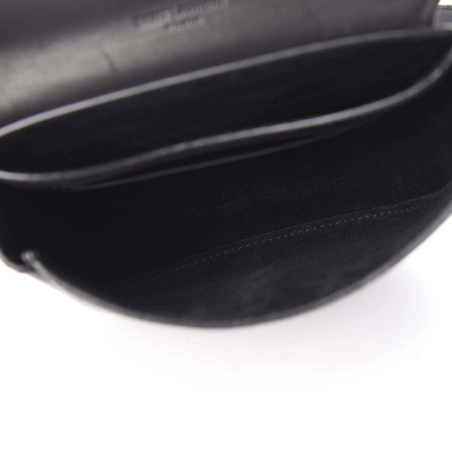 Saint Laurent Smooth Calfskin Mini Classic Monogram Kaia Satchel Black 5 of 11