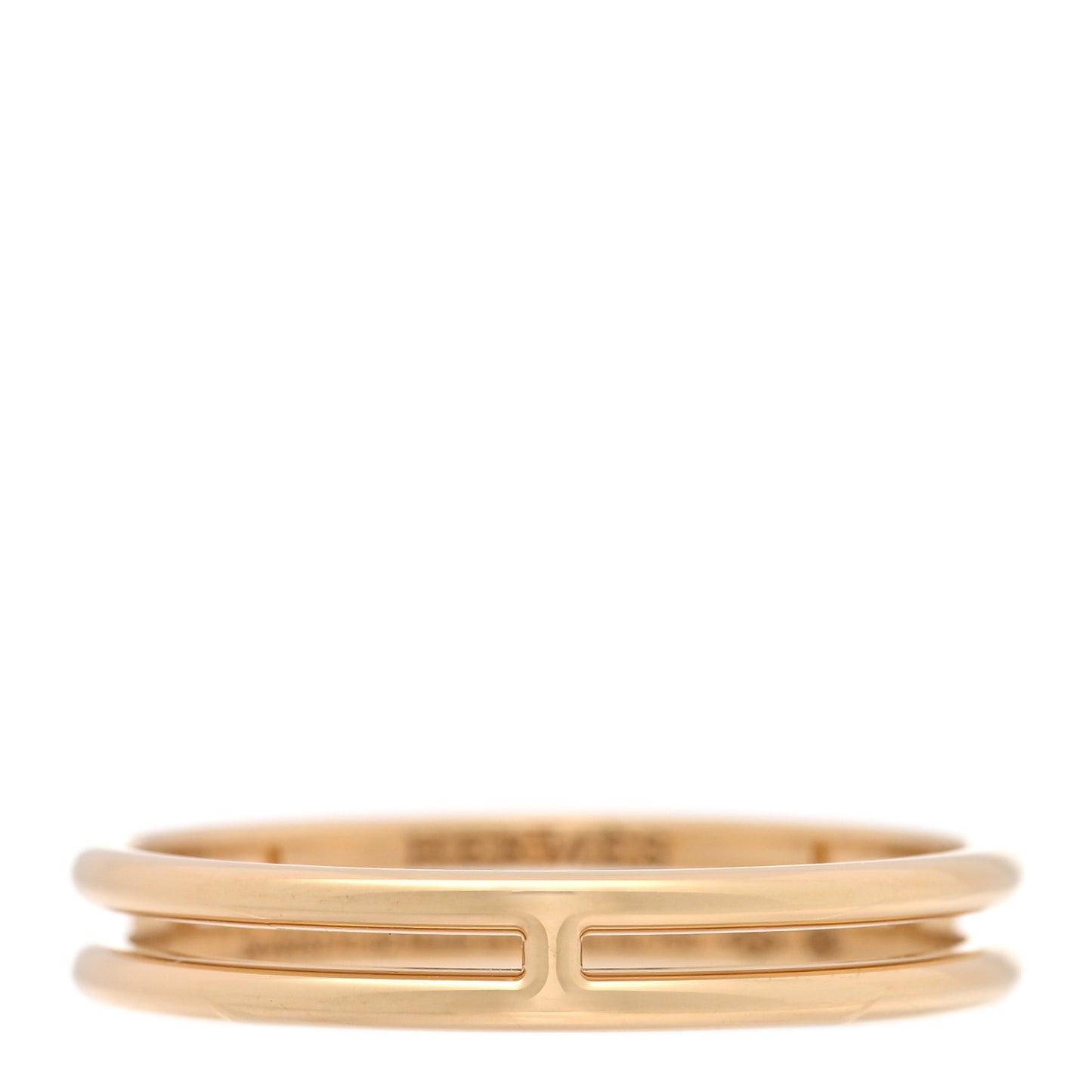 18K Yellow Gold Ariane Wedding Band Ring 62 10