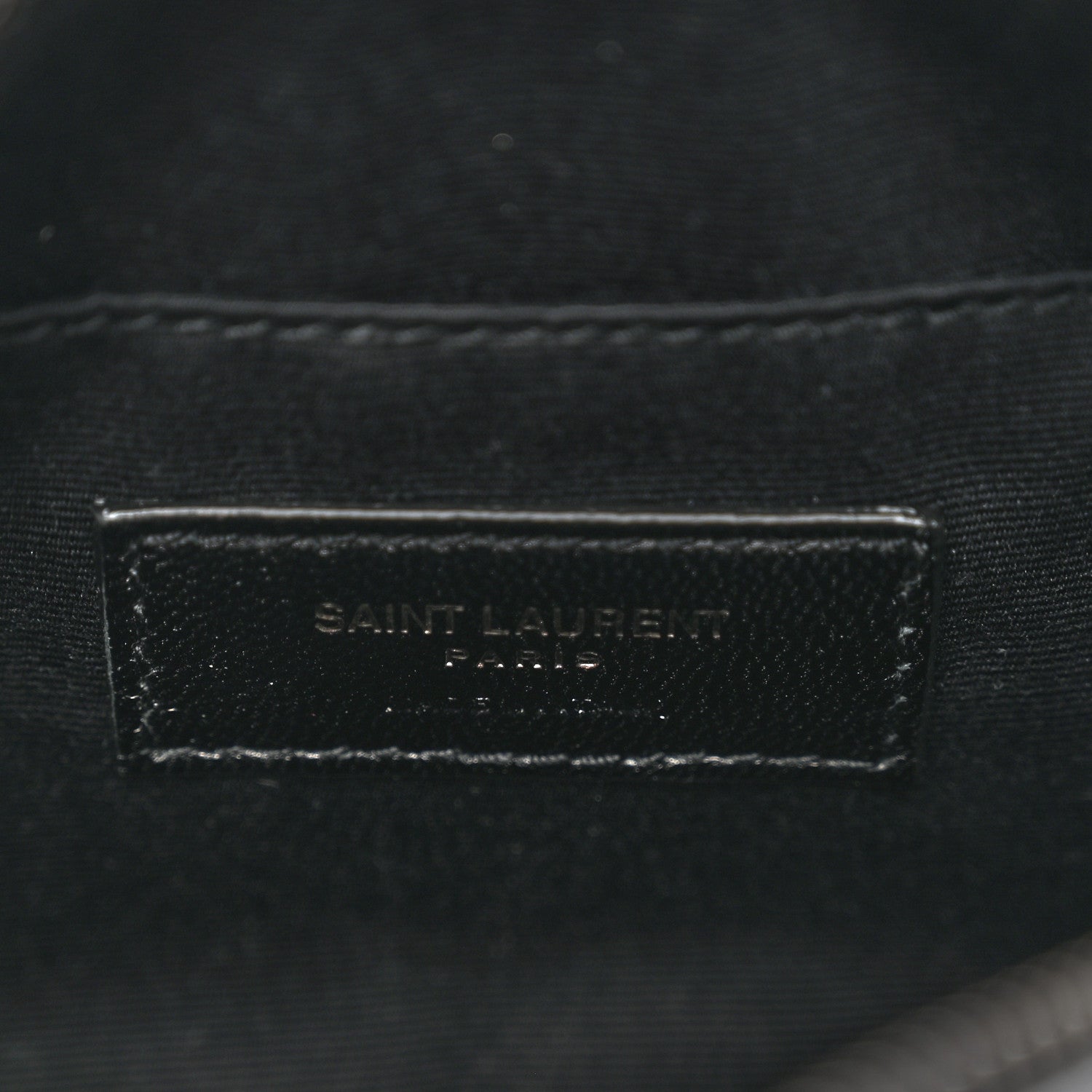 Saint Laurent Calfskin Matelasse Monogram Lou Belt Bag Black 7 of 9