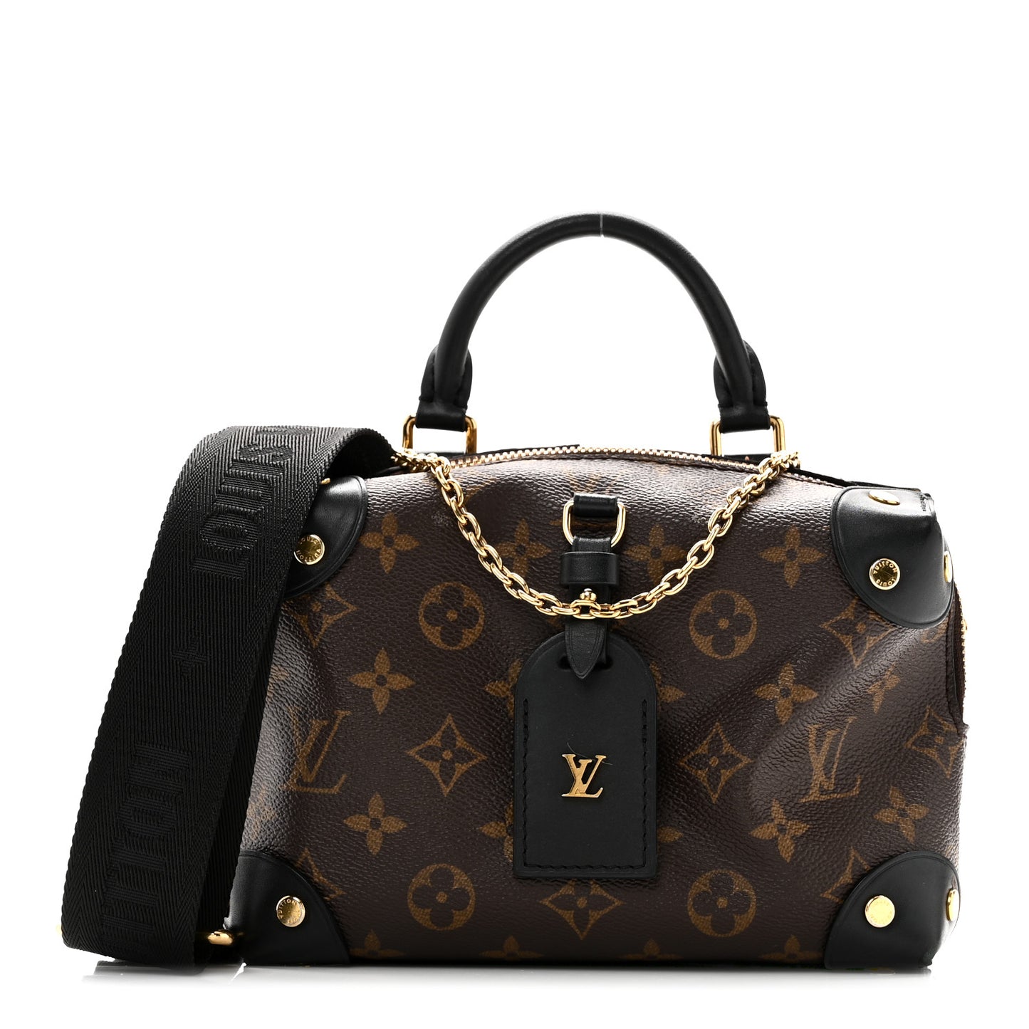 Monogram Petite Malle Souple Black