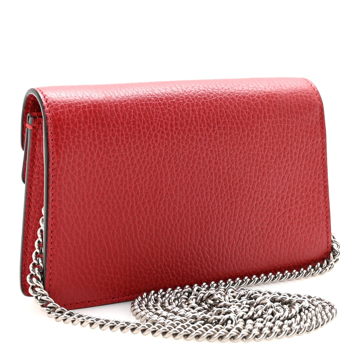 Calfskin Super Mini Dionysus Shoulder Bag Hibiscus Red