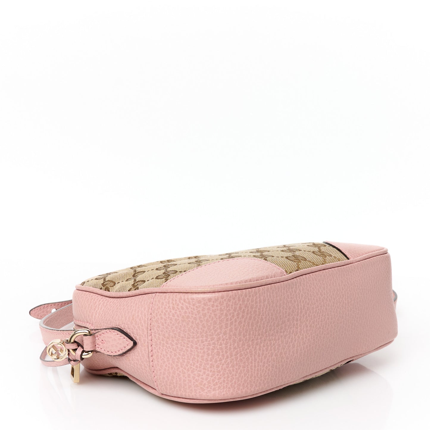 Monogram Mini Bree Messenger Bag Beige Soft Pink