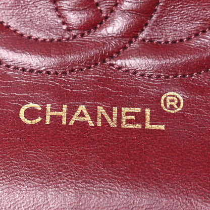 Chanel Lambskin Quilted Medium Double Flap Black 6 of 12