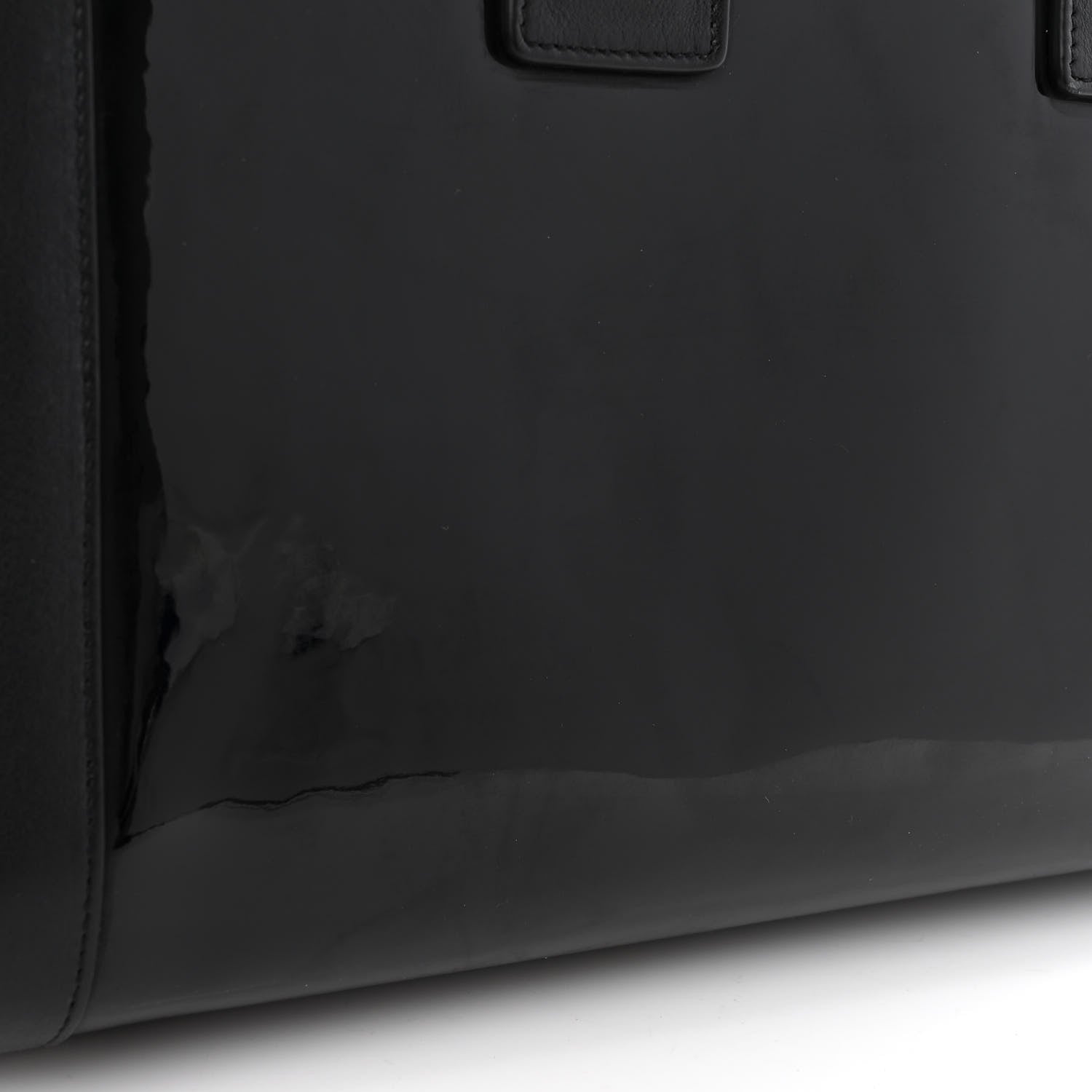 Saint Laurent Patent Calfskin Small Sac de Jour Black 11 of 12